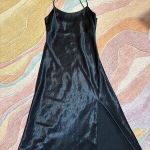 Classic LBD Black Slip Dress Minimalist Staple